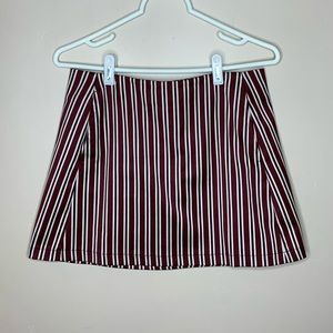 Urban Outfitters Striped Mini Skirt